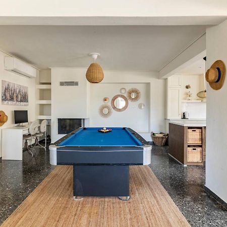 Rafia Loft Loutraki, Garden & Pool Table - Beach エクステリア 写真
