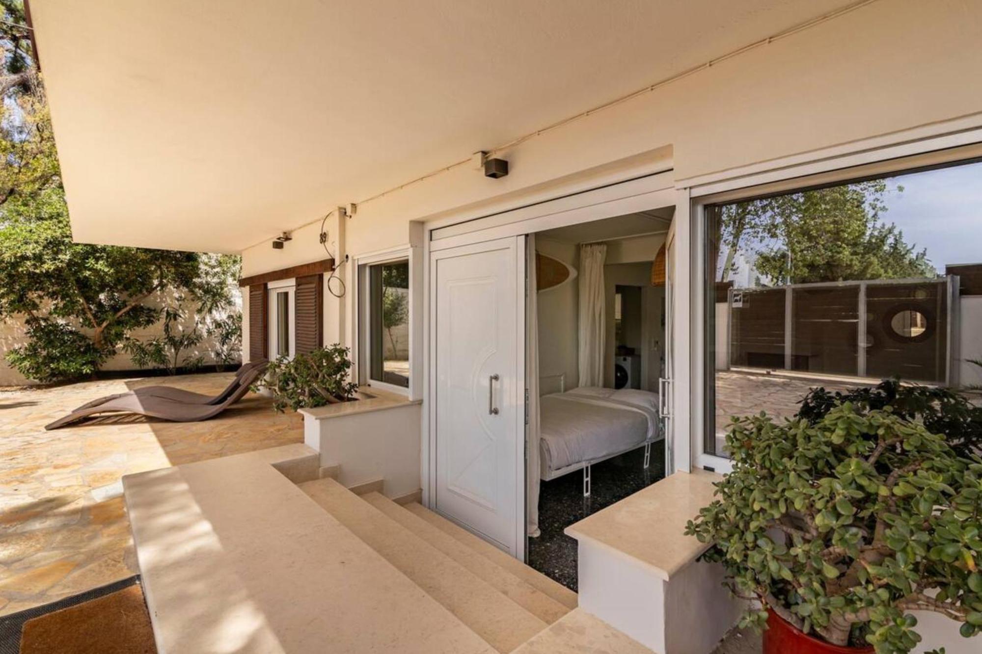Rafia Loft Loutraki, Garden & Pool Table - Beach エクステリア 写真